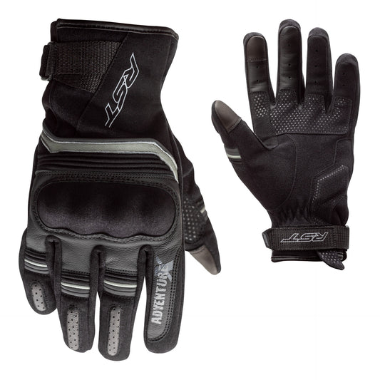 RST Adventure-X CE Mens Gloves - Black / Black .