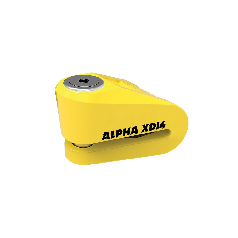 Oxford Alpha XD14 Disc Lock(14mm pin) Yellow