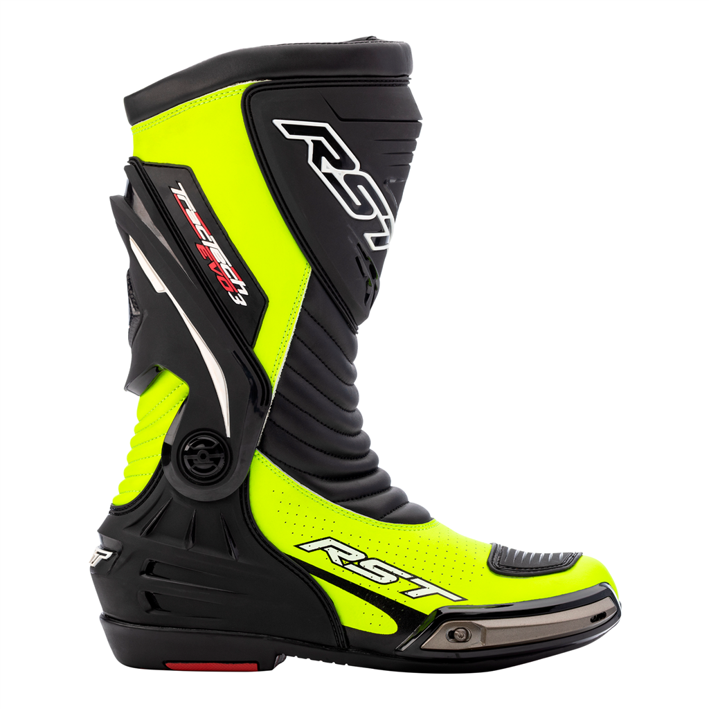 RST Tractech Evo 3 Sport CE Mens Boots - Flo Yellow / Black