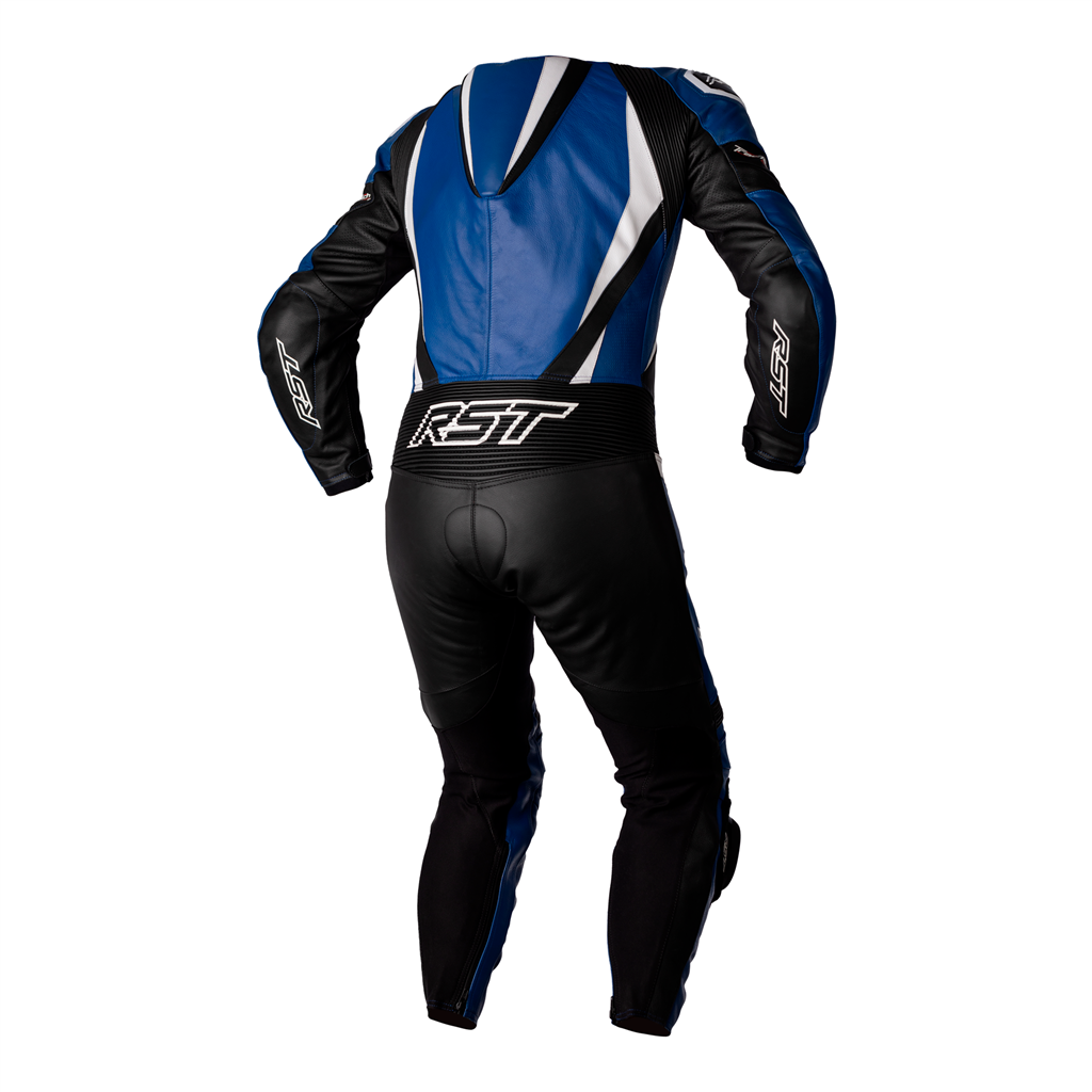 RST Tractech Evo 4 CE Mens Leather Suit - Blue / Black