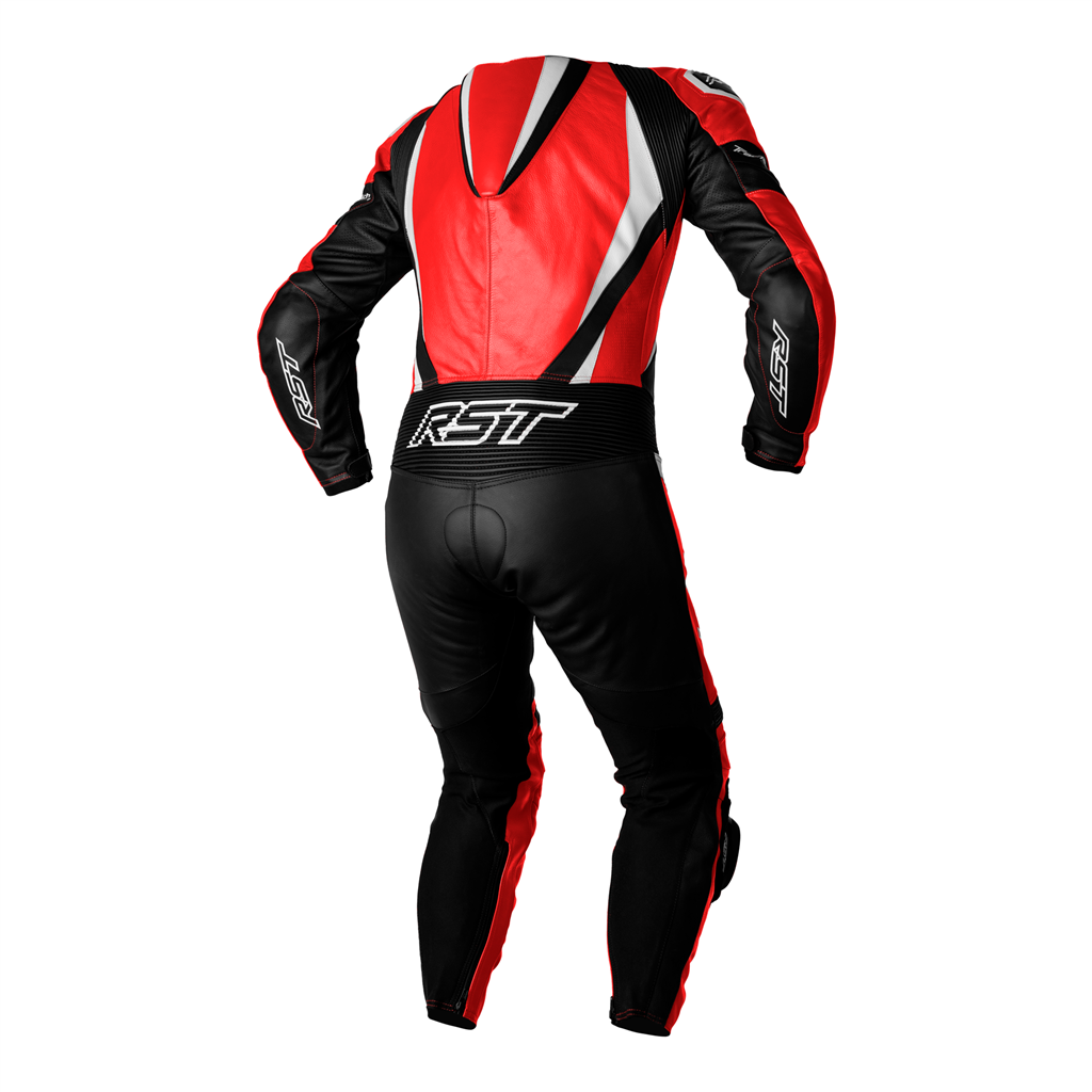 RST Tractech Evo 4 CE Mens Leather Suit - Red / Black