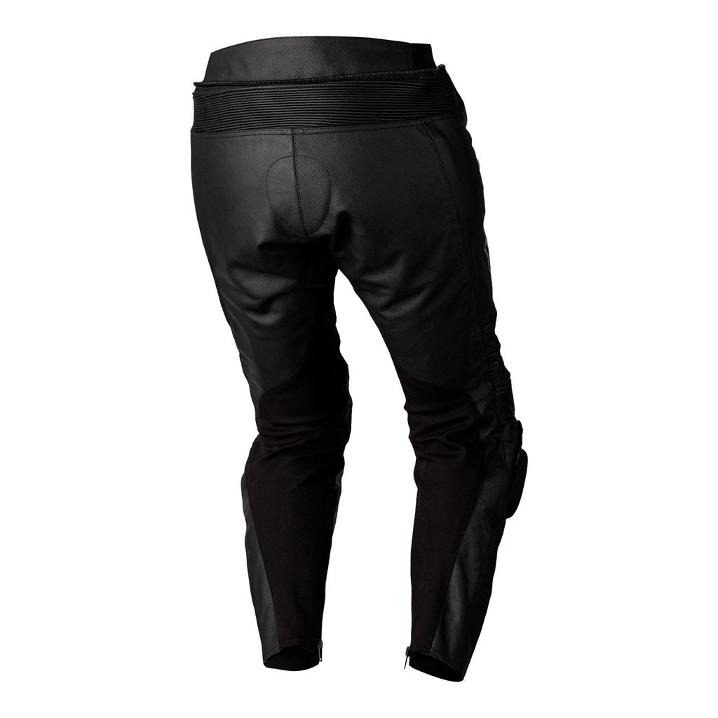 RST S1 CE Mens Leather Jean - Regular Leg - Black / Black