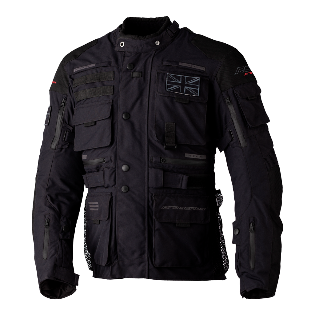 RST Pro Series Ambush CE Mens Textile Jacket - Black / Black