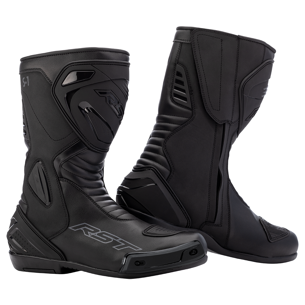 RST S1 Mens CE Waterproof Boot - Black / Black