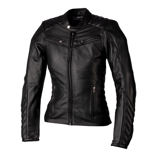 RST Roadster 3 CE Ladies Leather Jacket - Black