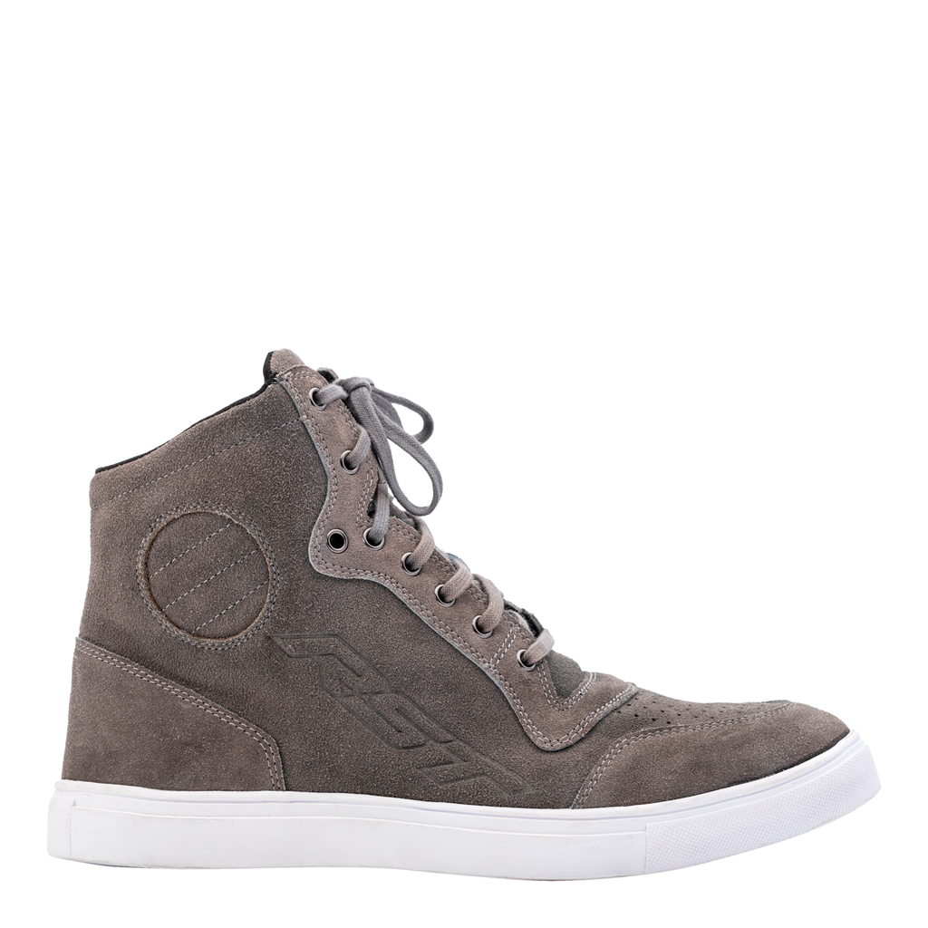 RST Ladies HiTop Moto Sneaker CE Boot - Grey Suede