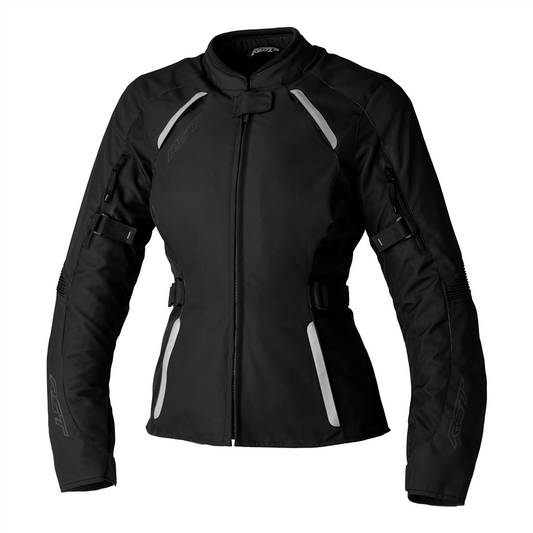 RST Ava CE Ladies Textile Jacket - Black / Black