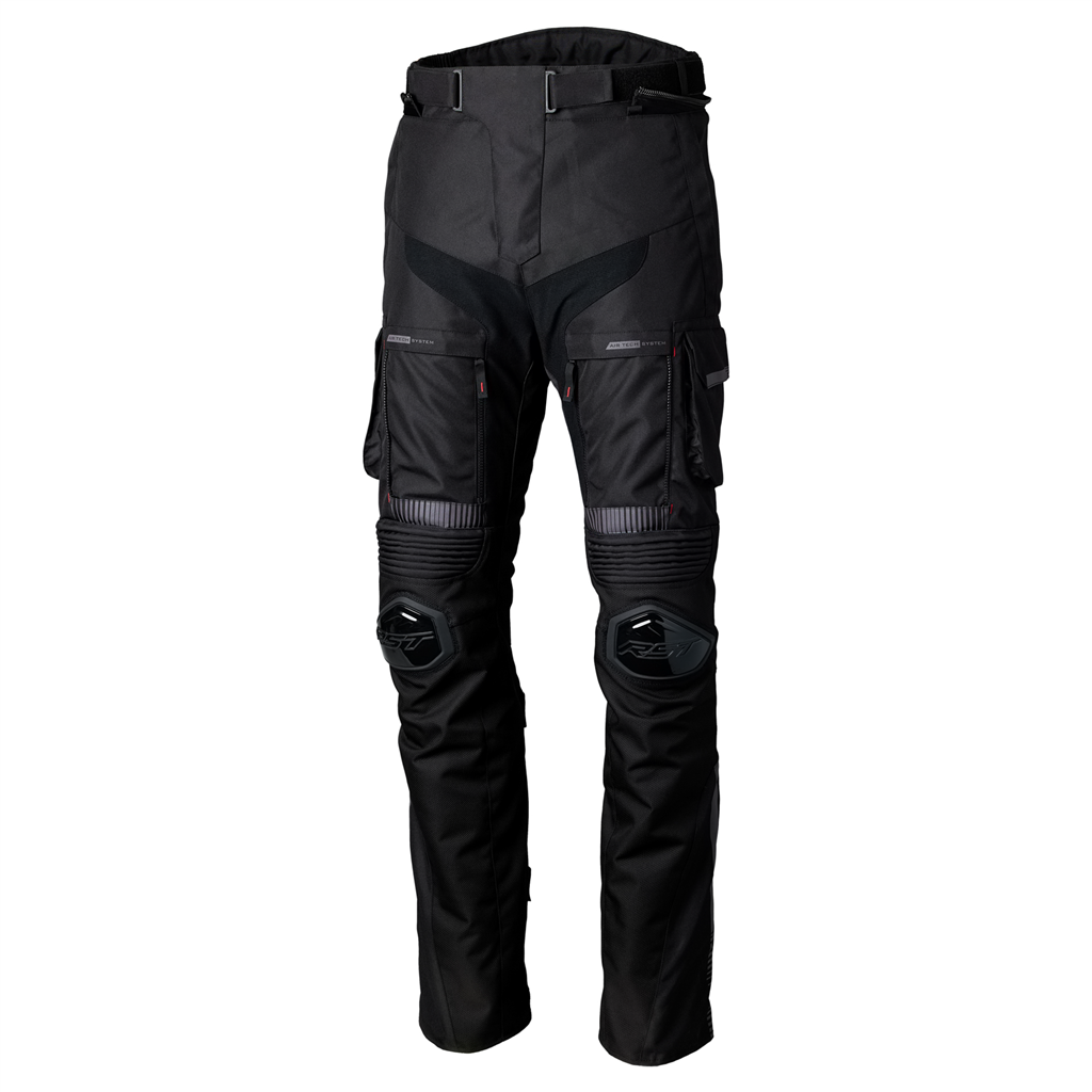 RST Pro Series Ranger CE Mens Short Leg Textile Jean - Black / Black