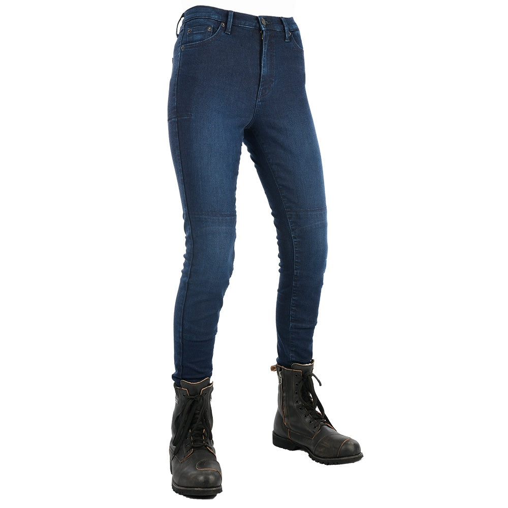 Oxford Original Approved Womens Jeggings - Indigo Short