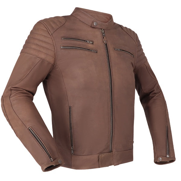 Richa Charleston Leather Jacket - Brown