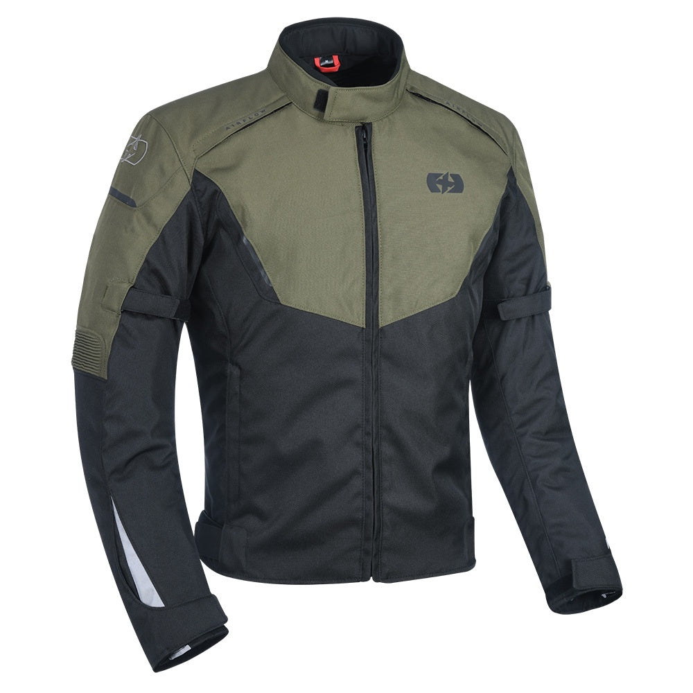 Oxford Delta 1.0 Textile Jacket - Black & Green