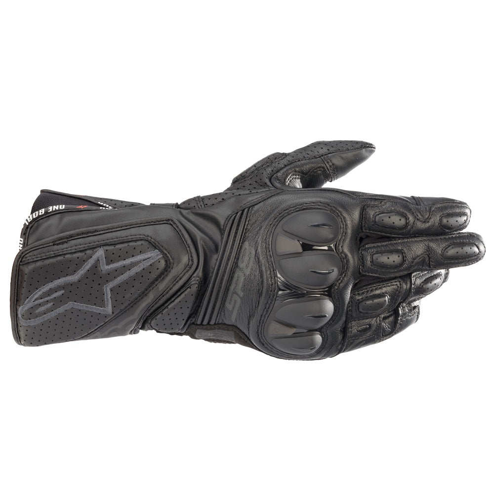 Alpinestars SP-8 V3 Leather Gloves - Black / Black