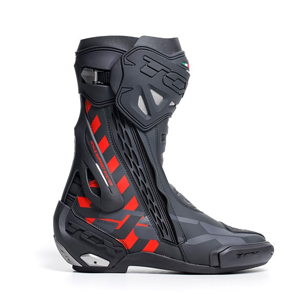 TCX RT-Race Leather Sports Boots 606 - Black / Red