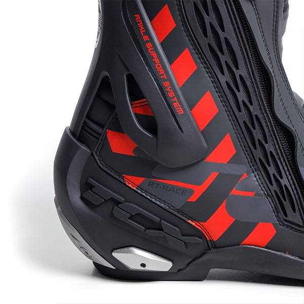 TCX RT-Race Leather Sports Boots 606 - Black / Red