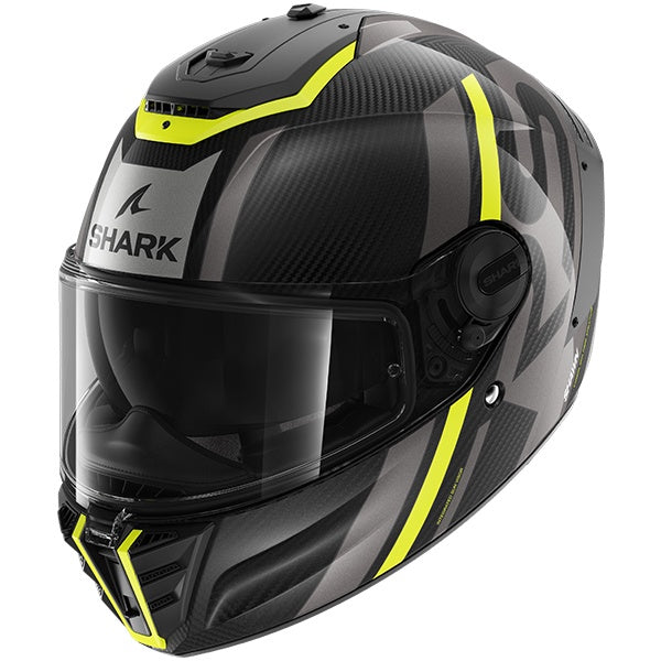 Shark Spartan RS Carbon Helmet Shawn DYA - Black / Yellow