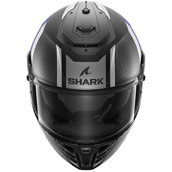 Shark Spartan RS Carbon Helmet Shawn Mat DBS - Black / Blue / Silver