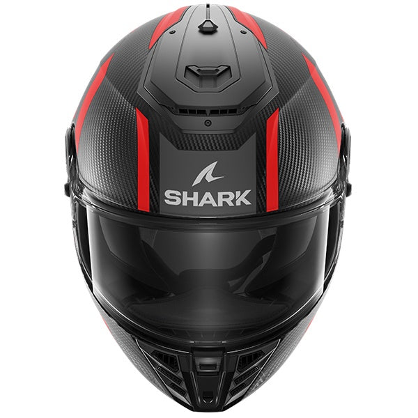 Shark Spartan RS Carbon Helmet Shawn Mat DAR - Black / Red