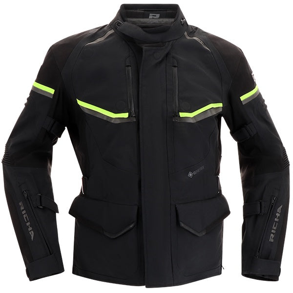 Richa Atlantic 2 Gore-Tex Jacket - Black / Yellow