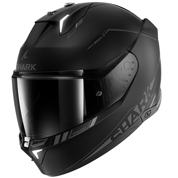 Shark Skwal I3 Blank SP Full Face Helmet KAK - Matt Black / Anthracite