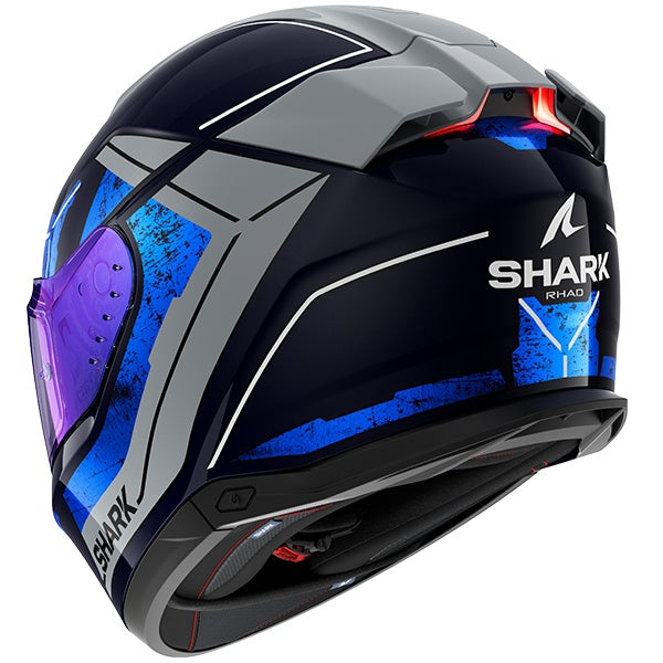 Shark Skwal I3 Rhad Full Face Helmet BUS - Blue / Black / Silver