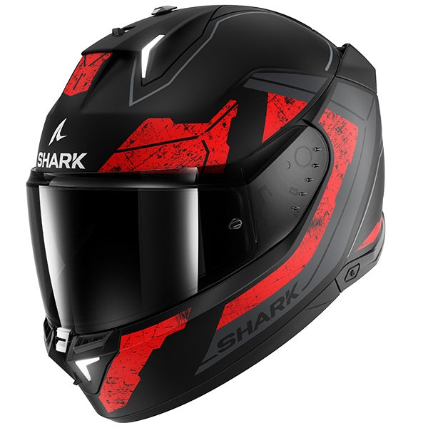 Shark Skwal I3 Rhad Full Face Helmet KUR - Black / Red