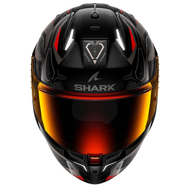 Shark Skwal I3 Linik Full Face Helmet KAR - Black / Anthacite / Red