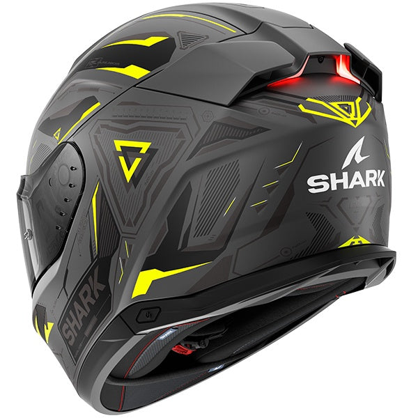 Shark Skwal I3 Linik Full Face Helmet AYK - Anthracite / Yellow