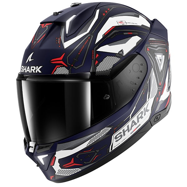 Shark Skwal I3 Linik Full Face Helmet BWR - Blue / White / Red