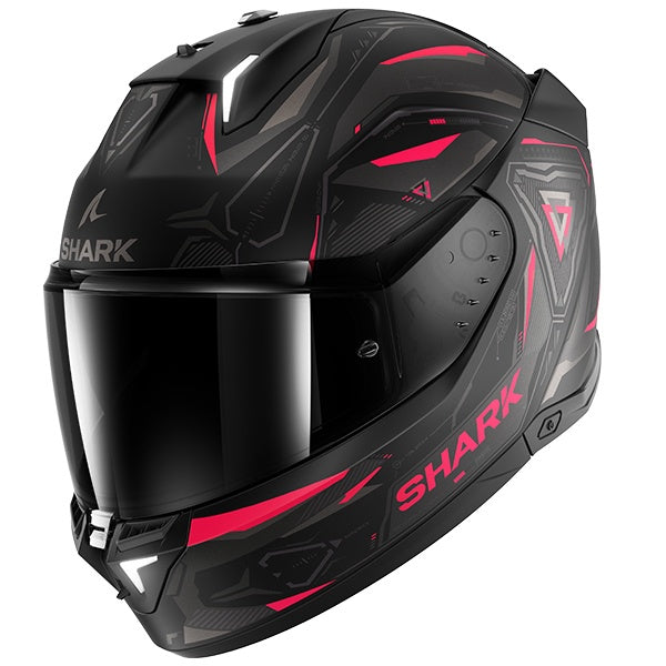 Shark Skwal I3 Linik Full Face Helmet KVA - Black / Pink