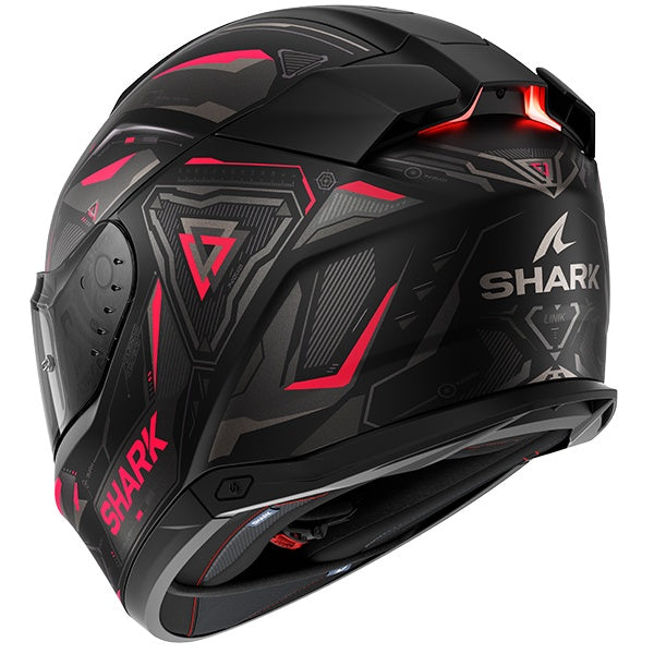 Shark Skwal I3 Linik Full Face Helmet KVA - Black / Pink