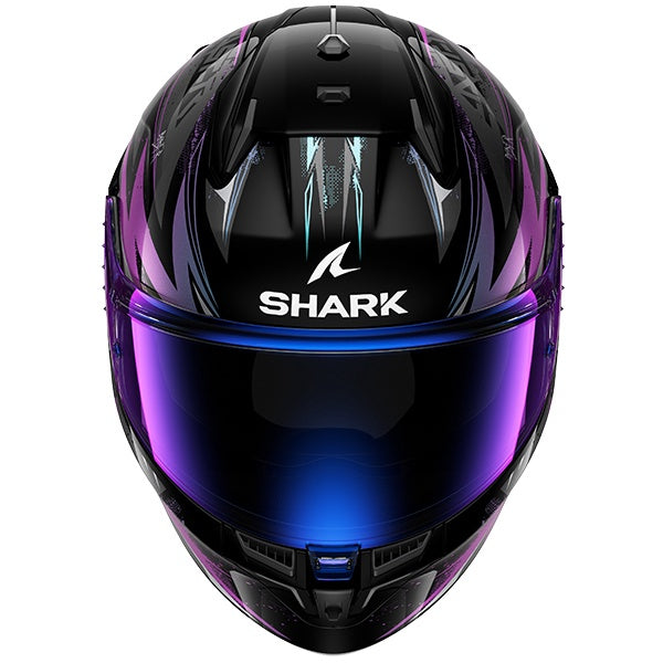 Shark D-Skwal 3 Blast-R Full Face Helmet KGX - Black / Blue / Purple