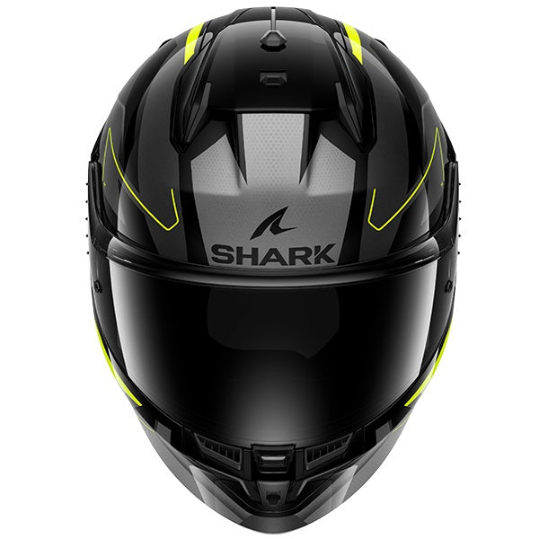 Shark D-Skwal 3 Sizler Full Face Helmet KAY - Black / Yellow