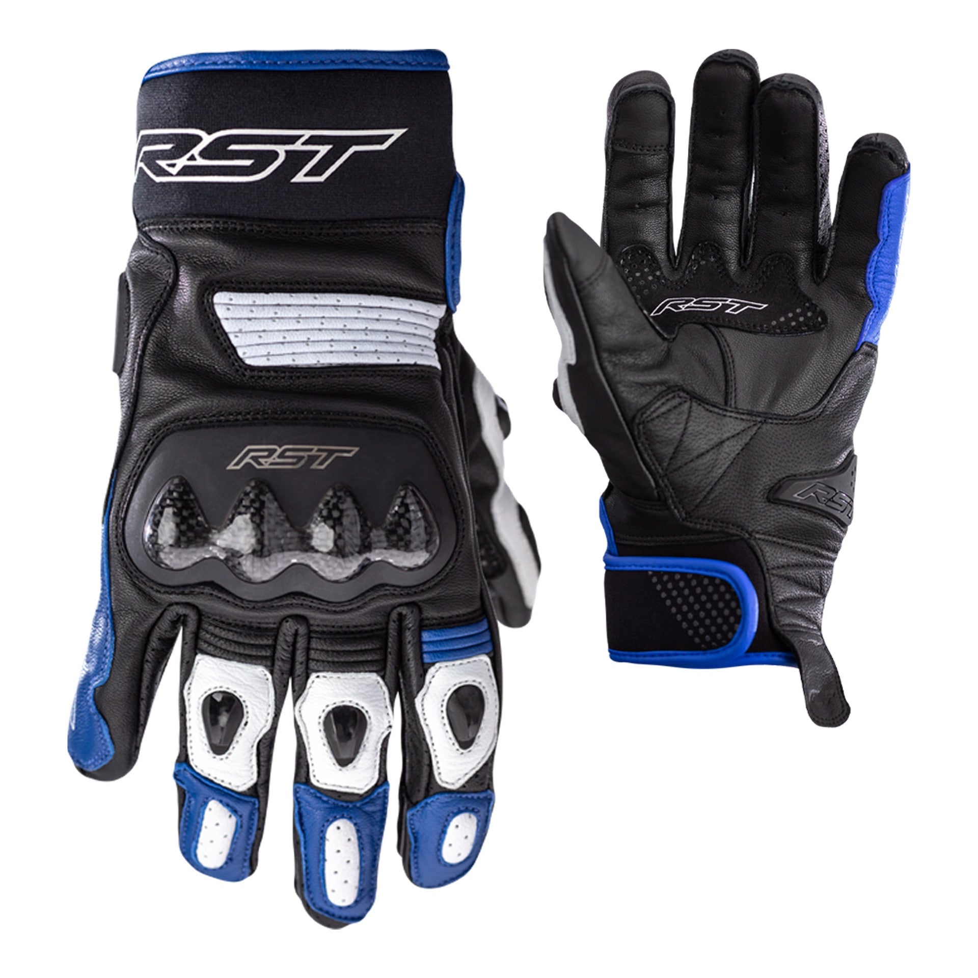 RST Freestyle 2 CE Mens Gloves - Black / Blue / White