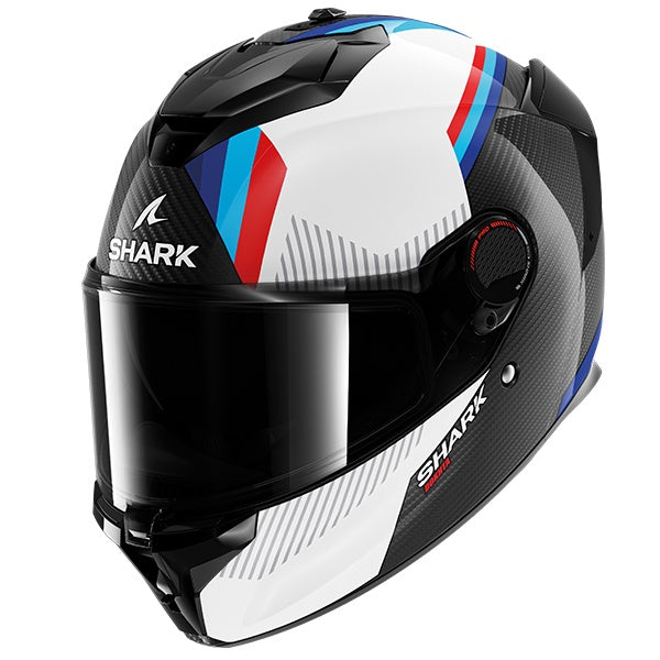 Shark Spartan GT Pro Dokhta Carbon Helmet DWB - Black / Red / Blue