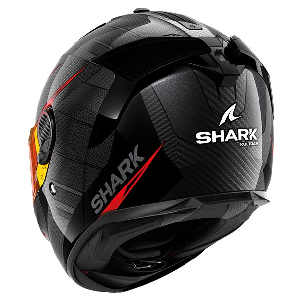 Shark Spartan GT Pro Kultram Carbon Helmet DKR - Black / Red