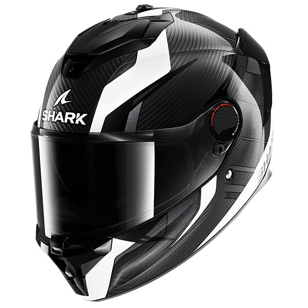 Shark Spartan GT Pro Kultram Carbon Helmet DWK - Black / White