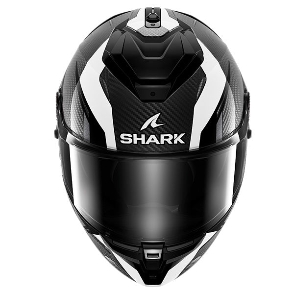 Shark Spartan GT Pro Kultram Carbon Helmet DWK - Black / White