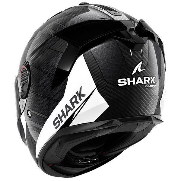 Shark Spartan GT Pro Kultram Carbon Helmet DWK - Black / White