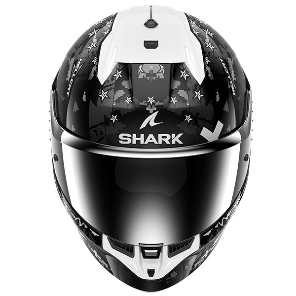 Shark Skwal I3 Hellcat Full Face Helmet KUS - Black / White