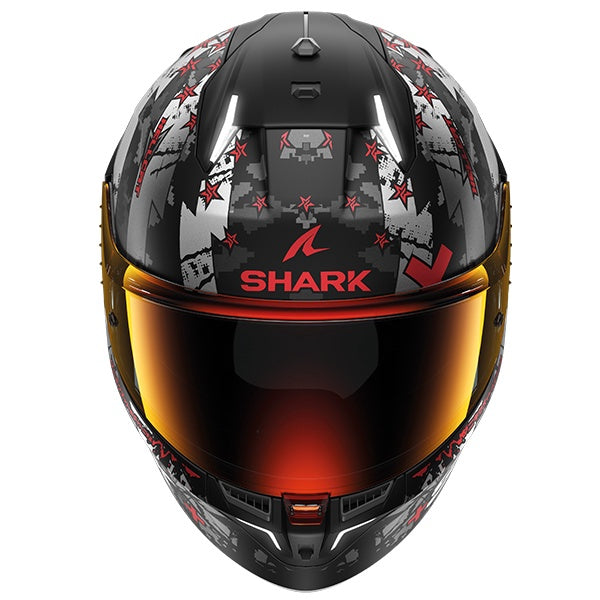 Shark Skwal I3 Hellcat Full Face Helmet KUR - Black / Red