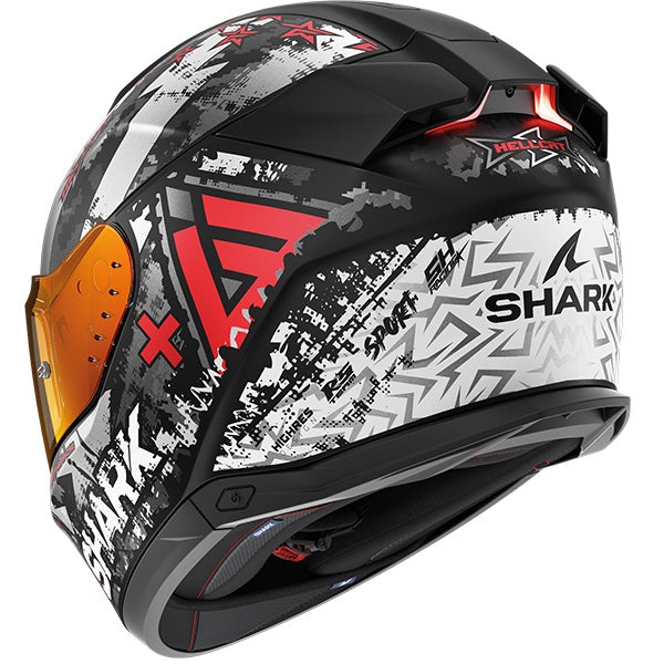 Shark Skwal I3 Hellcat Full Face Helmet KUR - Black / Red