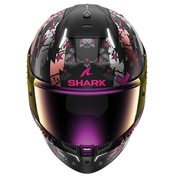 Shark Skwal I3 Hellcat Full Face Helmet KUV - Black / Violet