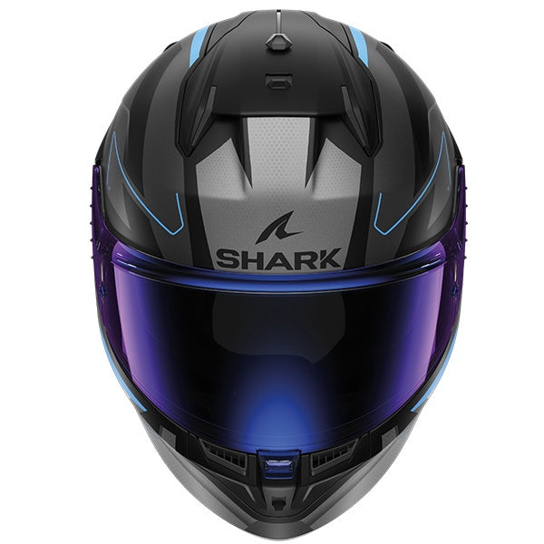 Shark D-Skwal 3 Sizler Full Face Helmet KAB - Matt Black / Blue