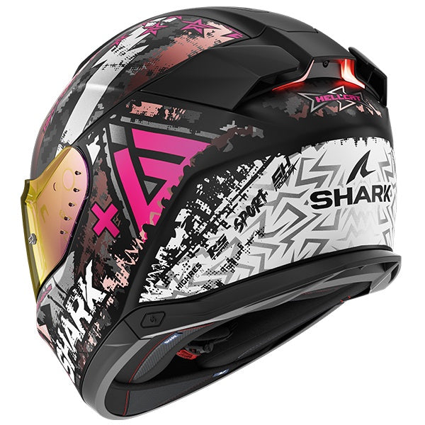 Shark Skwal I3 Hellcat Full Face Helmet KUV - Black / Violet