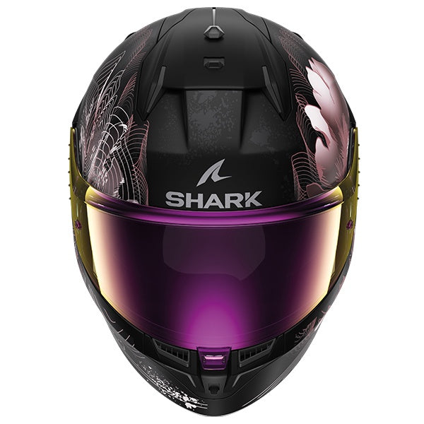 Shark D-Skwal 3 Mayfer Full Face Helmet KVQ - Matt Black / Gold