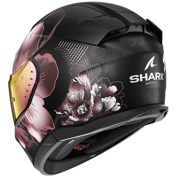 Shark D-Skwal 3 Mayfer Full Face Helmet KVQ - Matt Black / Gold