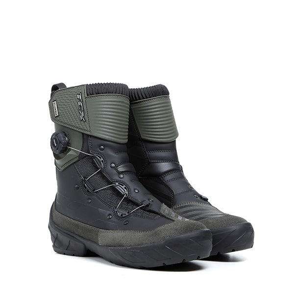 TCX Infinity 3 Mid Waterproof Boots - Black / Green