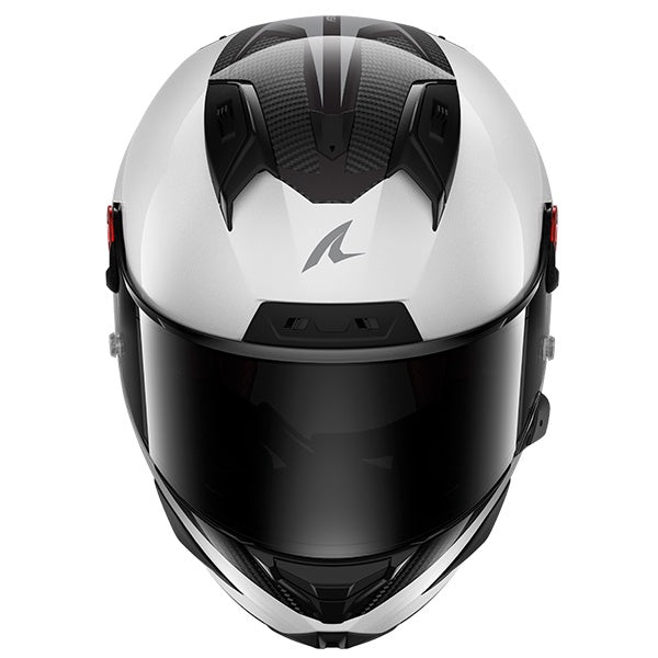 Shark Aeron-GP Full Carbon Helmet Blank SP DWA - White / Black