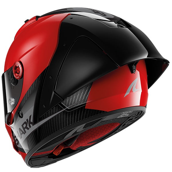 Shark Aeron-GP Full Carbon Helmet Blank SP DRA - Red / Black