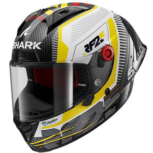 Shark Aeron-GP Full Carbon Helmet DWY - Fernandez Replica